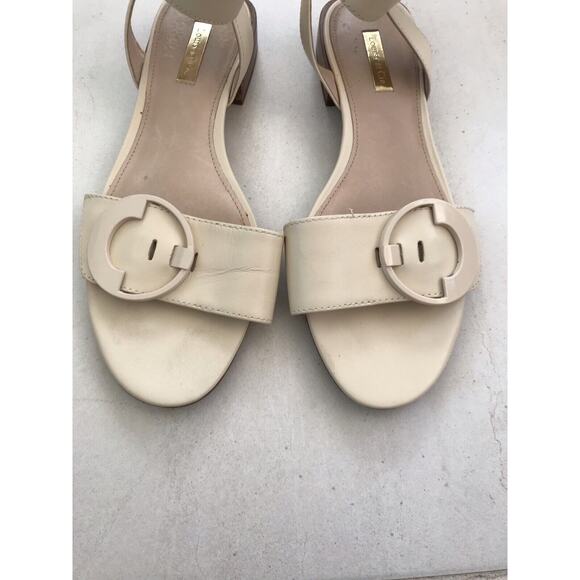 Louise et Cie Austen Sandals Leather Block Heels - Picture 2 of 13